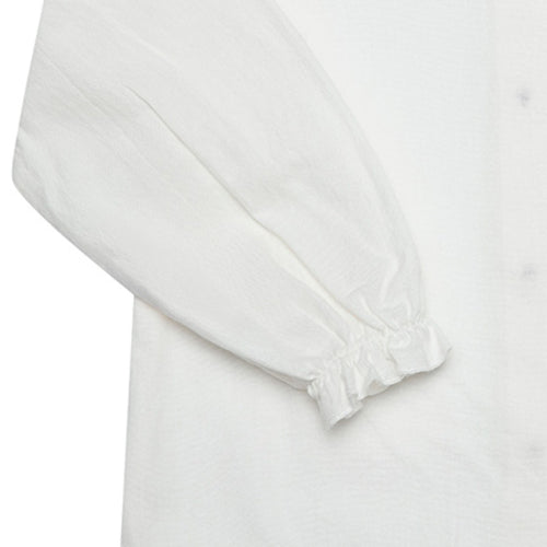 OrganicEra Organic Vual Baby Girl Blouse, White