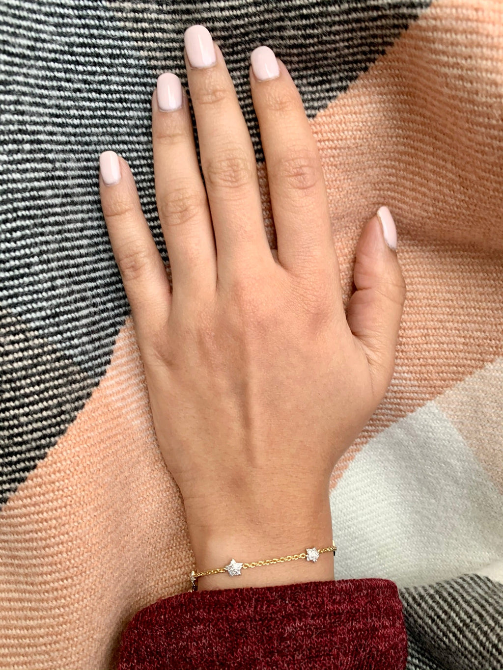 Starkissed Diamond Bracelet in 14K Yellow Gold Vermeil on Sterling